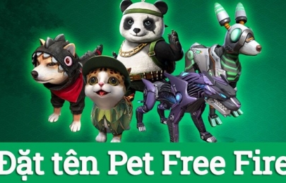 Đặt tên Pet Free Fire đẹp, hay nhất | Tên hay thú cưng FF